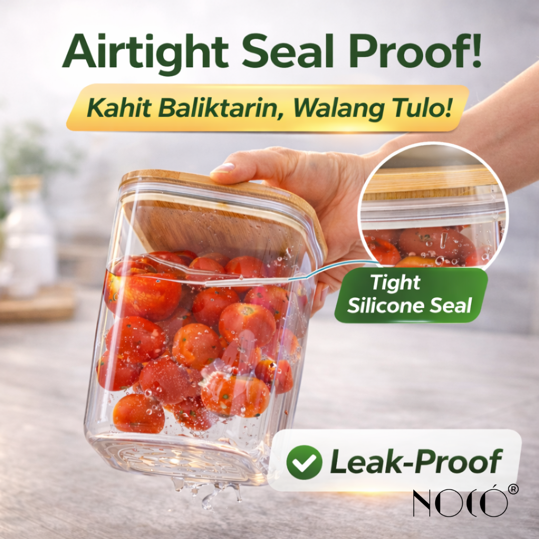 Bamboo Airtight Container Set | Noco