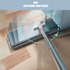 NOCO Titan Stainless Steel Flat Mop with Dual-Tank Cleaning System
