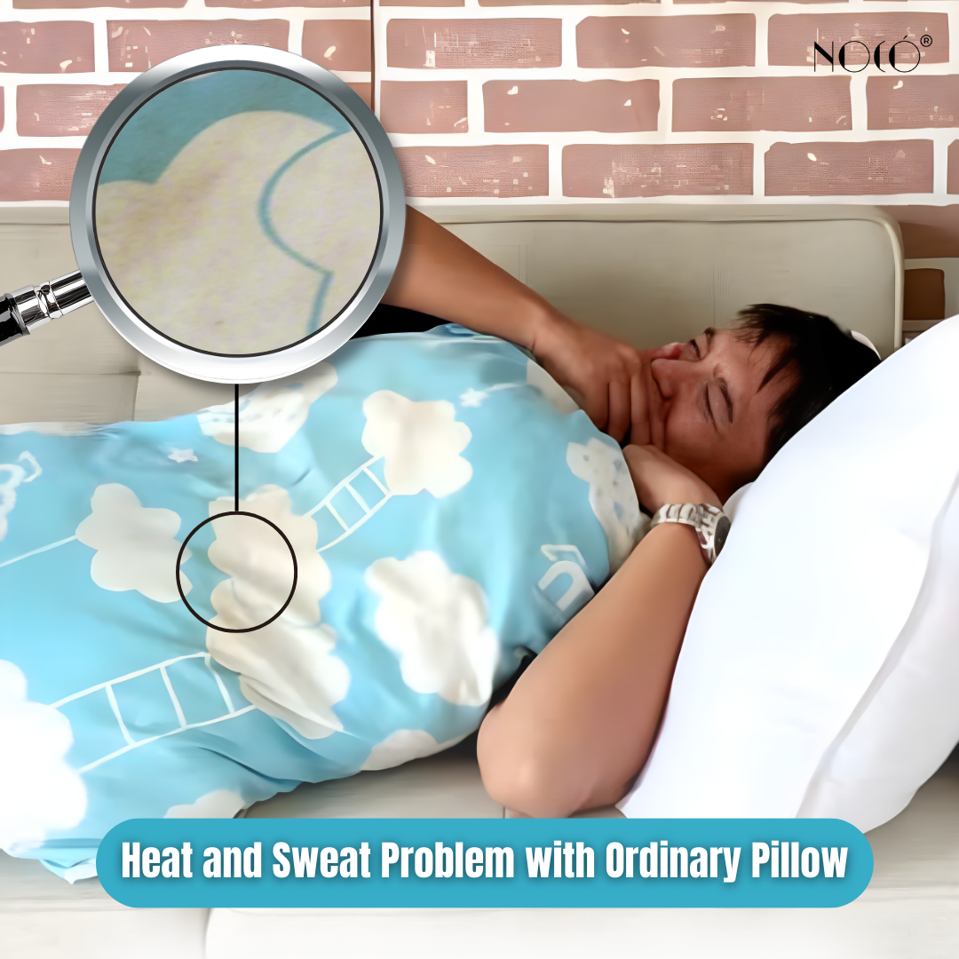 Noco Ultra Bamboo Pillow – Cooling, Breathable, Soft, Hypoallergenic