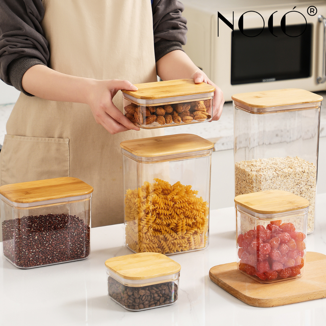 Noco® Bamboo Airtight Container Set