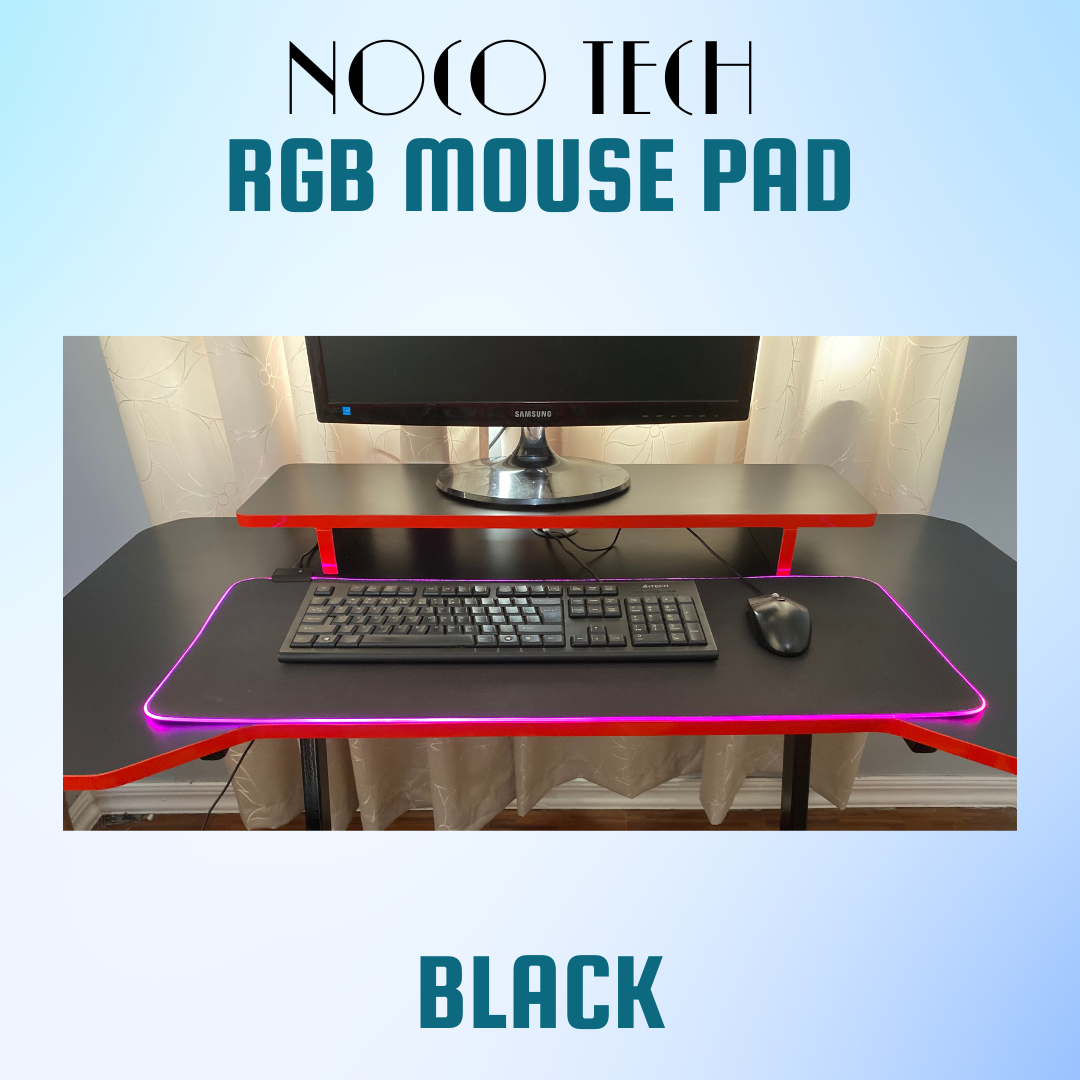 NocoTech™ RGB Gaming Mouse Pad
