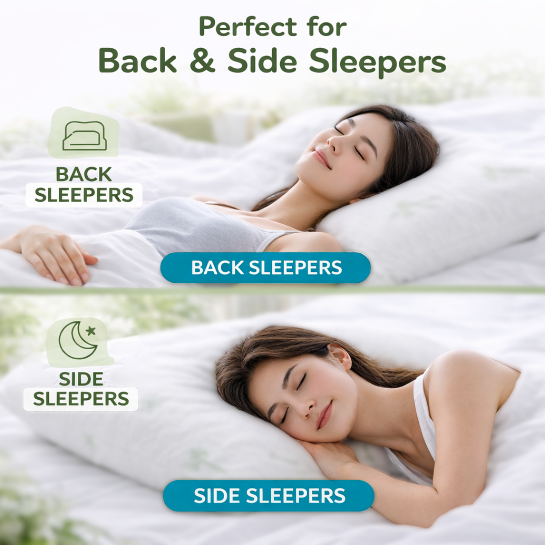 Noco Ultra Bamboo Pillow – Cooling, Breathable, Soft, Hypoallergenic