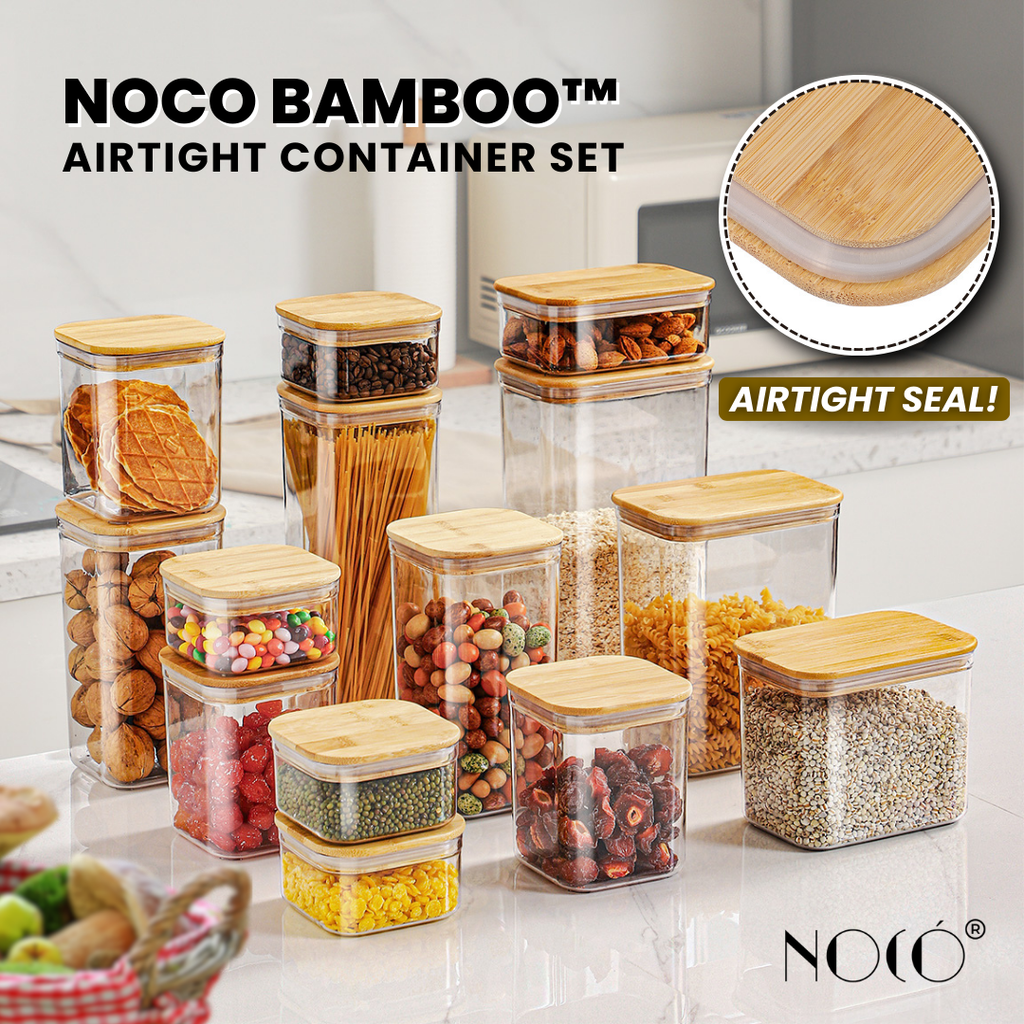 Bamboo Airtight Container Set | Noco