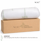 NOCO® Ultra Bamboo Pillow – Cooling, Breathable, Hypoallergenic & Supportive
