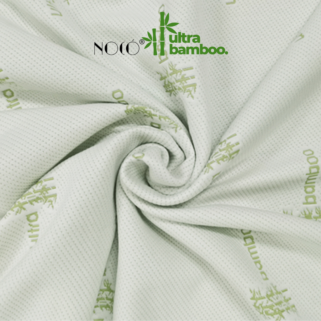 Noco® Ultra Bamboo Mattress Protector – Cooling and Waterproof for a Fresh, Comfy Sleep | Anti-Mites Bed Cover