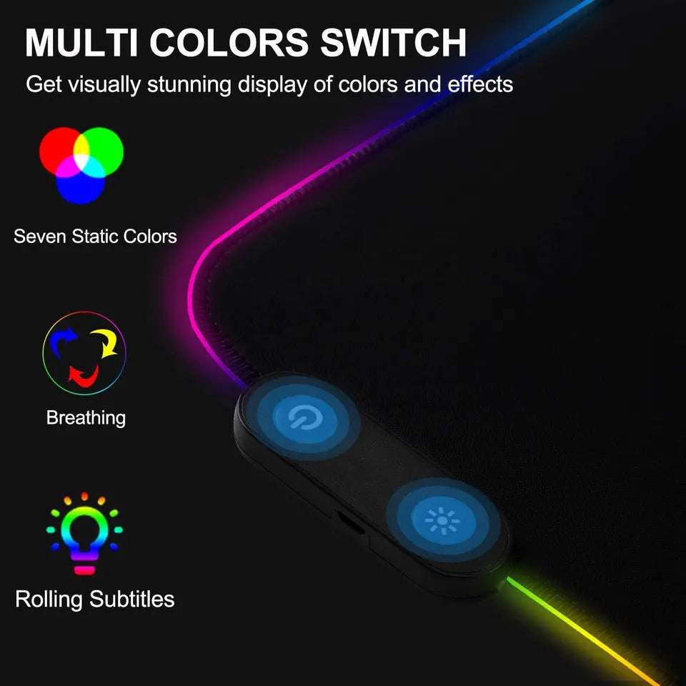 NocoTech™ RGB Gaming Mouse Pad