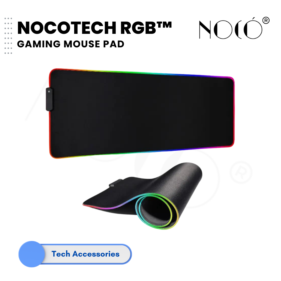 NocoTech™ RGB Gaming Mouse Pad