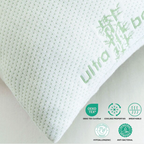 NOCO® Ultra Bamboo Pillow – Cooling, Breathable, Hypoallergenic & Supportive