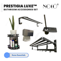 Noco Prestigia Elegant Bathroom Accessories Aluminum Set
