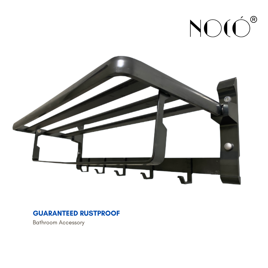 Noco Prestigia Elegant Bathroom Accessories Aluminum Set